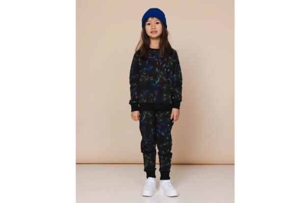 SNURK Xmas Lights sweater en broek set - kids