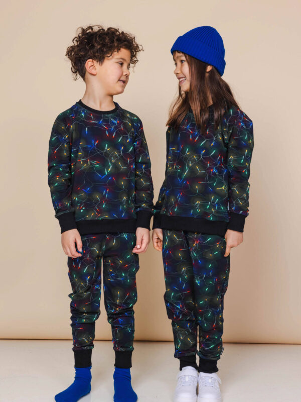 SNURK Xmaslights kids pyjama set